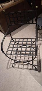 Chaises de salle à manger en métal à donner., Enlèvement, Utilisé