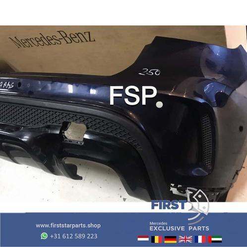 X156 W156 GLA AMG ACHTERBUMPER + DIFFUSER COMPLEET ORIGINEEL, Auto-onderdelen, Carrosserie, Bumper, Mercedes-Benz, Achter, Gebruikt