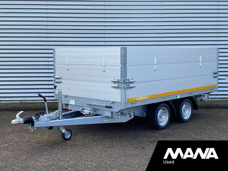 EDUARD 3318 Driezijdige Kipper 2 assen 330X180 cm Geremd 350, Auto diversen, Aanhangers en Bagagewagens, Nieuw