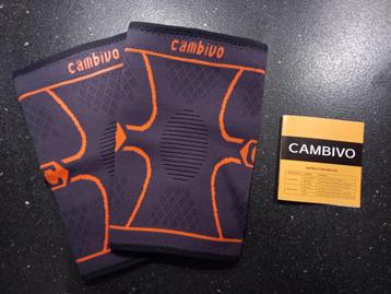 Knie Brace 2 Pack Oranje M beschikbaar voor biedingen