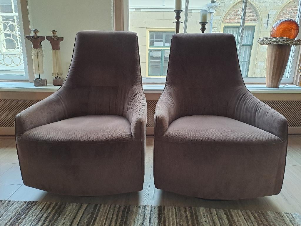 Draaifauteuils Chateau d Ax, Maison & Meubles, Canapés | Sofas & Chaises Longues, Utilisé, Tissus, Enlèvement