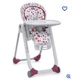 Chaise haute Polly Progres5 de Chicco - cerise, Ophalen, Zo goed als nieuw