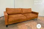 GRATIS LEVERING HEEL BE  Cognac Stoffen 4-zits Bankstel
