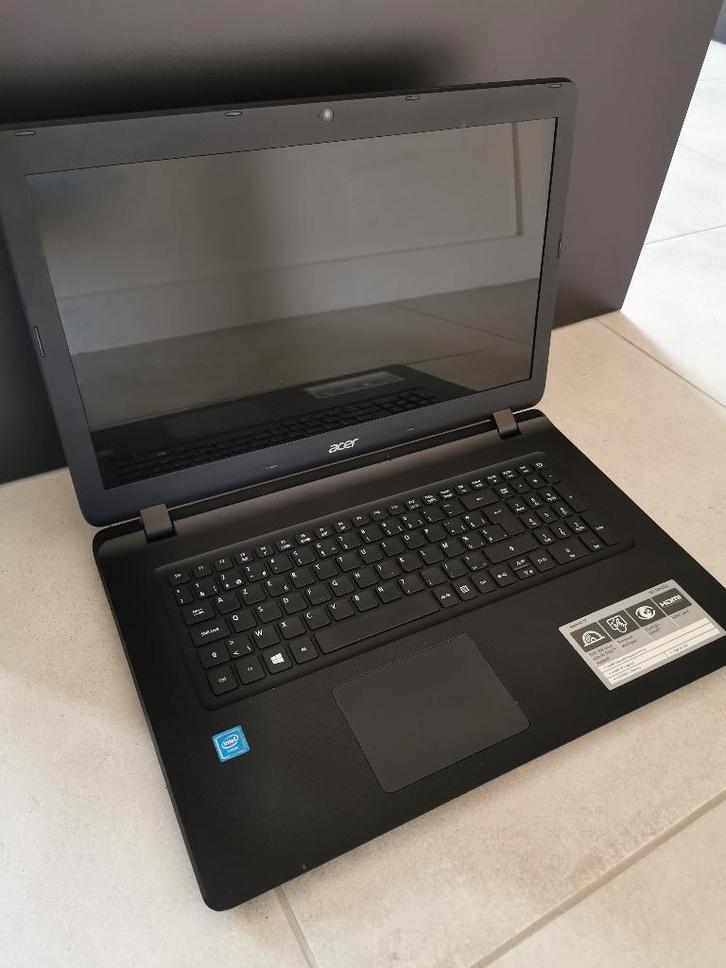Acer Aspire ES 17, Computers en Software, Windows Laptops, Refurbished, 17 inch of meer, HDD, Minder dan 2 Ghz, 8 GB, Azerty, Ophalen of Verzenden