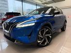 Nissan Qashqai 1.5 DIG-T e-Power Tekna Plus - Full option, Auto's, Monovolume, Blauw, Leder, Bedrijf