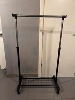 Kledingrek op wielen, Ophalen, Met wielen, Gebruikt