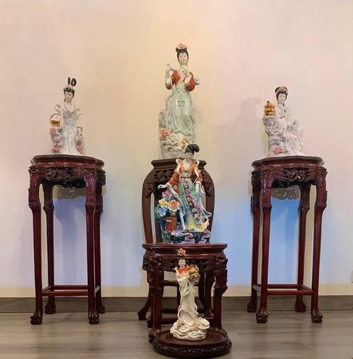 AWSOME ART JIXIANG  PORCELAIN PERSON’S FIGURES COLLECTION, Antiek en Kunst, Antiek | Porselein, Ophalen