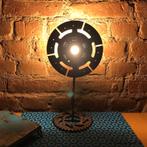 tafellamp industrieel, Huis en Inrichting, Ophalen, Zo goed als nieuw, Metaal, Minder dan 50 cm