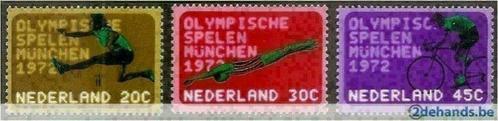 Nederland 1972 - Yvert 960-962 - Olympische Spelen (PF), Postzegels en Munten, Postzegels | Nederland, Postfris, Verzenden