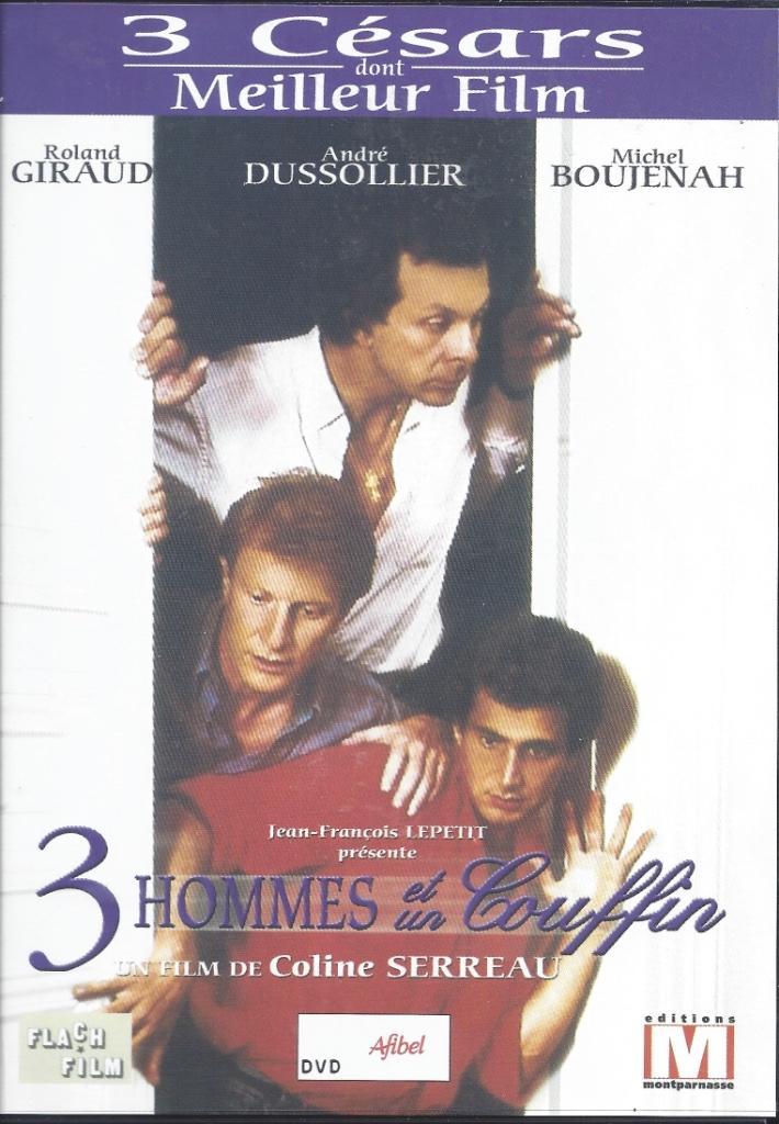3 HOMMES ET UN COUFFIN (KOMEDIE) Franstalige DVD, Cd's en Dvd's, Dvd's | Komedie, Zo goed als nieuw, Romantische komedie, Boxset