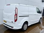 Ford Transit Custom Sport 290 2.0 TDI 185PK Automaat L1H1 Le, Autos, Achat, Entreprise, 3 places, Noir