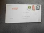 ancienne enveloppe + timbres 1973 Danemark, Timbres & Monnaies, Timbres | Europe | Scandinavie, Enlèvement ou Envoi, Danemark