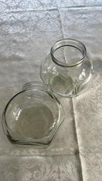 2 snoep bokalen, Huis en Inrichting, Keuken | Potten en Pannen, Ophalen of Verzenden, Zo goed als nieuw, Glas