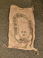 Twee vintage jute zakken, Ophalen