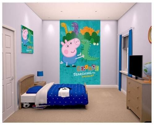 Peppa Pig Poster Behang George Walltastic - van 49 voor 29,-, Kinderen en Baby's, Kinderkamer | Inrichting en Decoratie, Nieuw