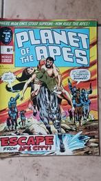 planet of the apes marvel uk  Nr.9 1974, Boeken, Eén comic, Europa, Ophalen of Verzenden, Zo goed als nieuw