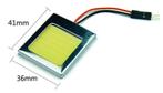 48 LED COB Lichtpaneel 3 W Watt 12 V Volt Wit Licht 37*42 mm, Ophalen of Verzenden