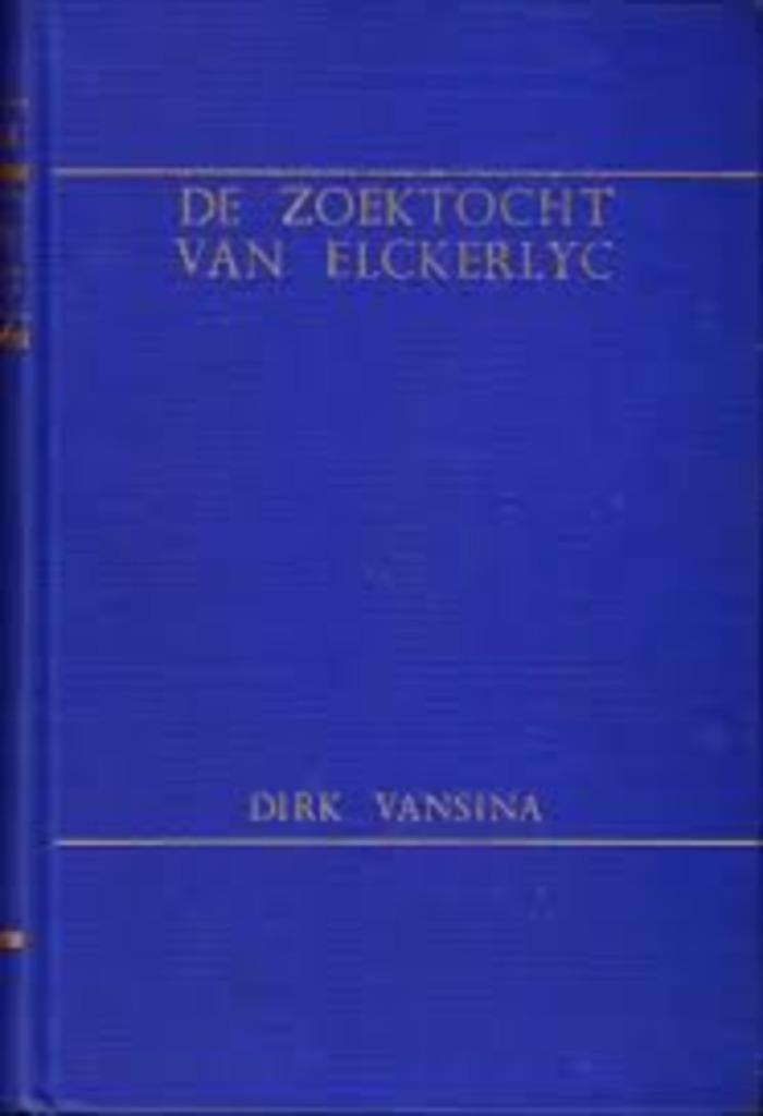 De zoektocht van Elckerlyc - Roman|Dirk Vansina, Boeken, Biografieën, Zo goed als nieuw, Kunst en Cultuur, Ophalen of Verzenden