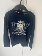 Donkerblauwe longsleeve - River Woods - 10 jaar, River woods, Ophalen of Verzenden, Zo goed als nieuw, Shirt of Longsleeve