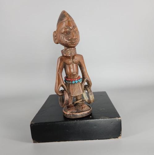 Authentieke Ibeji Sculpture - Nigeria, Antiquités & Art, Art | Art non-occidental, Enlèvement ou Envoi