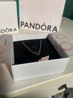 Pandora “hart” ketting, Ophalen of Verzenden, Nieuw, Rood, Zilver