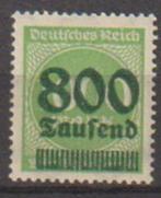 Duitse Rijk 1923 nr 308**, Postzegels en Munten, Verzenden, Duitse Keizerrijk, Postfris
