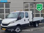 Iveco Daily 35C18 3.0L 180PK Open Laadbak Dubbel Cabine Kist, Auto's, Bestelwagens en Lichte vracht, Gebruikt, Euro 6, 4 cilinders