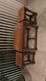 3 bijzettafels, Antiek en Kunst, Ophalen