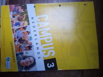 Leerwerkboek plus Campus 3 Nederlands Pelckmans  beschikbaar voor biedingen