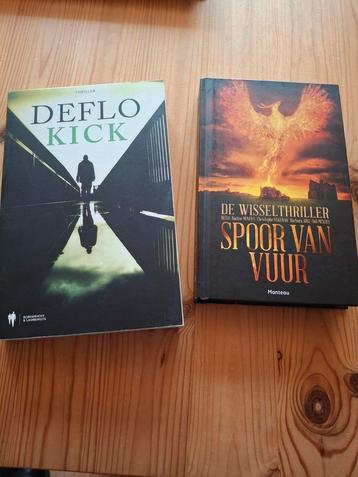 Thriller + wisselthriller (NL/F) van meesterauteur Luc DEFLO beschikbaar voor biedingen