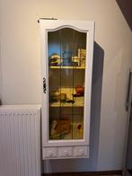 Mooie vitrine hangkast, Huis en Inrichting, Ophalen, Minder dan 50 cm, Gebruikt, 100 tot 150 cm