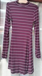 Paars gestreepte jurk van C&A maat S, Kleding | Dames, Paars, Ophalen of Verzenden, Maat 36 (S), Gedragen