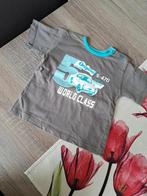Hema grijs t-shirt met auto- 74/80, Kinderen en Baby's, Babykleding | Maat 74, Ophalen of Verzenden, Zo goed als nieuw, Hema, Jongetje
