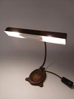 Vintage piano- of bankierslamp, Antiek en Kunst, Antiek | Verlichting, Ophalen of Verzenden