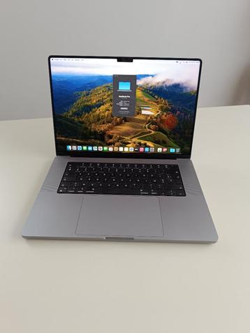Macbook Pro M1 Max 16 pouces - 64 Go de RAM, 1 To de SSD