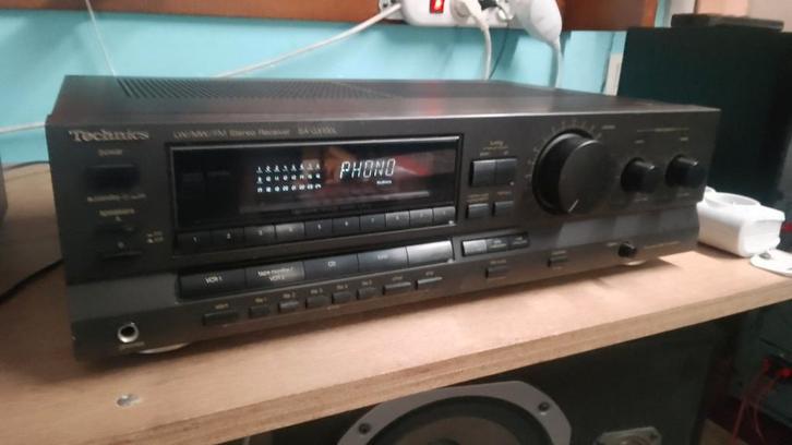 Prachtige versterker reicever Technics volledig na gezien, Audio, Tv en Foto, Versterkers en Ontvangers, Ophalen