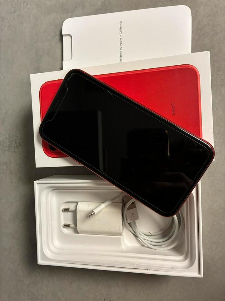 Apple iPhone 11, Télécoms, Téléphonie mobile | Apple iPhone, Comme neuf, 64 GB, iPhone 11, Rouge, Enlèvement