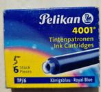 ink cartridge Pelikan 4001 voor vulpen, Verzamelen, Vulpen, Ophalen