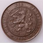 Pays-Bas 2 cents et demi, 1905, Timbres & Monnaies, Monnaies | Pays-Bas, Enlèvement ou Envoi, Monnaie en vrac