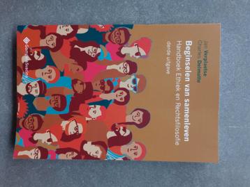 Beginselen van samenleven. Handboek ethiek en rechtsfilosofi beschikbaar voor biedingen