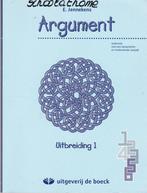 Argument 5 - 6. Uitbreiding 1., Livres, Livres scolaires, Secondaire, Mathématiques B, E. Jennekens, Utilisé