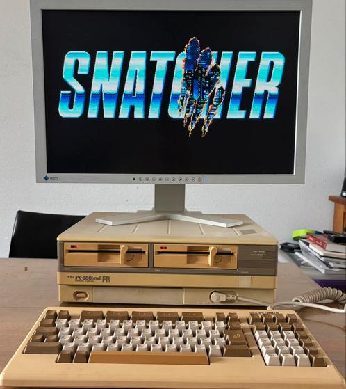 NEC PC8801mkII FR japanse game PC, Computers en Software, Vintage Computers, Ophalen of Verzenden