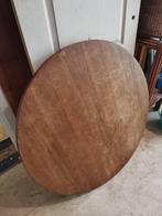 ronde houten tafelblad, Ophalen, Gebruikt, Tafelblad