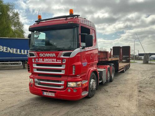 Scania R420 Trekker met dieplader NOOTEBOOM, Auto's, Vrachtwagens, Bedrijf, Scania, Diesel