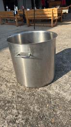 Casserole 200l inox, Huis en Inrichting, Keuken | Potten en Pannen, Ophalen, Gebruikt, Inox, Pot, Bus of Blik