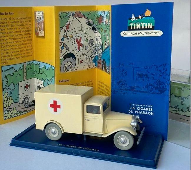 Kuifje auto_56 De ziekenauto van het gesticht, Boeken, Stripverhalen, Zo goed als nieuw, Complete serie of reeks, Ophalen of Verzenden