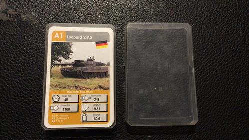 Ace kwartet “Legertanks”, Verzamelen, Speelkaarten, Jokers en Kwartetten, Zo goed als nieuw, Kwartet(ten), Ophalen of Verzenden