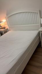 Lit pour 2 personnes à vendre IKEA, Comme neuf, Enlèvement, 200 cm, Bois
