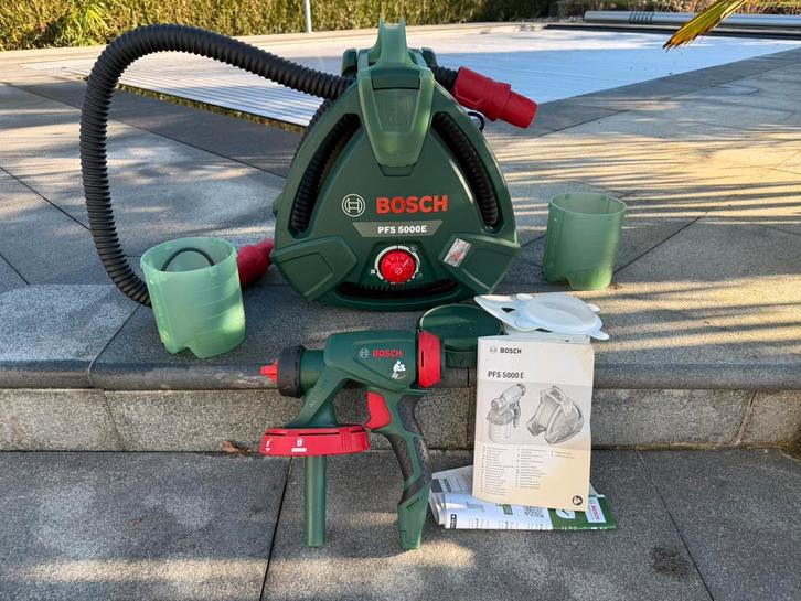 Bosch PFS 5000 E verfspuitsysteem – NIEUW / nooit gebruikt, Bricolage & Construction, Matériel de peinture, Comme neuf, Enlèvement