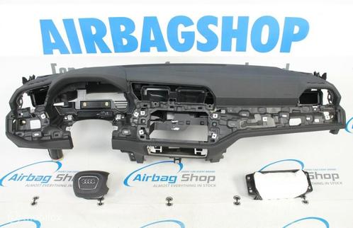 Airbag kit Tableau de bord 4 branche noir Audi Q3 F3, Autos : Pièces & Accessoires, Tableau de bord & Interrupteurs, Utilisé, Enlèvement ou Envoi